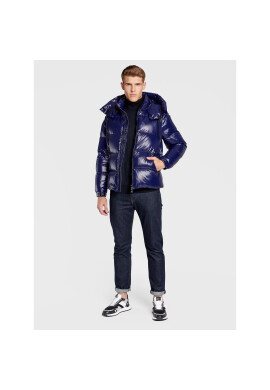Add Пухено яке 6AM771 Тъмносин Regular Fit - Pepit.bg