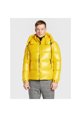 Add Пухено яке 6AM771 Жълт Regular Fit - Pepit.bg