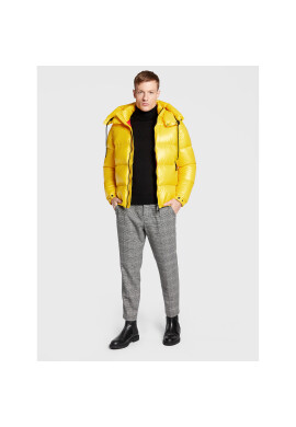 Add Пухено яке 6AM771 Жълт Regular Fit - Pepit.bg