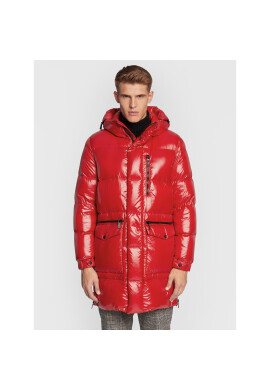 Add Пухено яке 6AM774 Червен Regular Fit - Pepit.bg