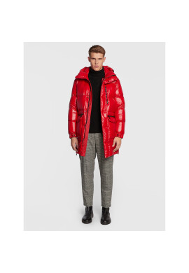 Add Пухено яке 6AM774 Червен Regular Fit - Pepit.bg