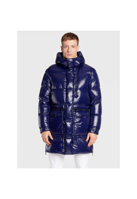 Add Пухено яке 6AM774 Тъмносин Regular Fit - Pepit.bg