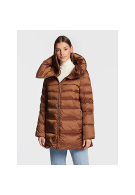 Add Пухено яке 6AW226 Кафяв Regular Fit - Pepit.bg