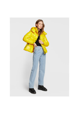 Add Пухено яке 6AW771 Жълт Regular Fit - Pepit.bg