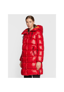 Add Пухено яке 6AW775 Червен Regular Fit - Pepit.bg