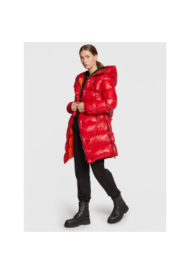 Add Пухено яке 6AW775 Червен Regular Fit - Pepit.bg