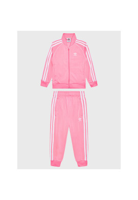 adidas Анцуг adicolor HK2965 Розов Regular Fit - Pepit.bg