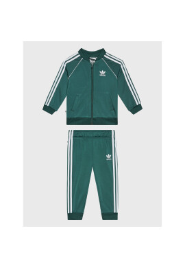 adidas Анцуг adicolor HK7487 Зелен Regular Fit - Pepit.bg
