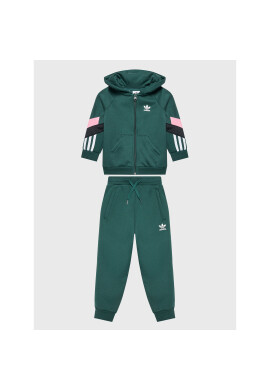 adidas Анцуг Full-Zip HL6861 Зелен Regular Fit - Pepit.bg