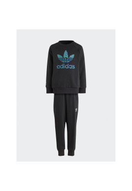 adidas Анцуг Rekive Crew Set IC3056 Сив Regular Fit - Pepit.bg
