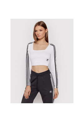 adidas Блуза adicolor Classics H37769 Бял Fitted Fit - Pepit.bg