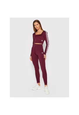 adidas Блуза adicolor Classics H37770 Бордо Slim Fit - Pepit.bg