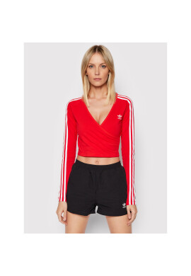 adidas Блуза adicolor Classics HC2042 Червен Slim Fit - Pepit.bg
