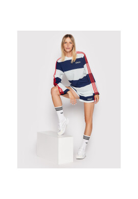 adidas Блуза Striped Ls HL6581 Бял Regular Fit - Pepit.bg