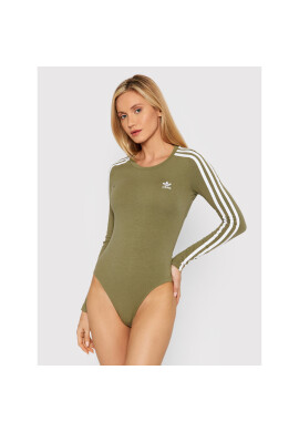 adidas Боди adicolor Classics H35625 Зелен Slim Fit - Pepit.bg