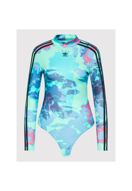 adidas Боди Sunflower Graphic HC4586 Син Slim Fit - Pepit.bg