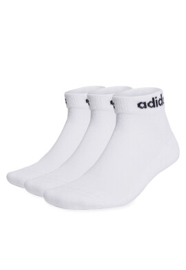adidas Чорапи къси унисекс Linear Ankle Socks Cushioned Socks 3 Pairs HT3457 Бял - Pepit.bg