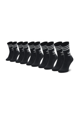 adidas Дълги чорапи unisex Mid Cut Crw H65459 Черен - Pepit.bg