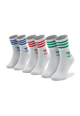 adidas Дълги чорапи unisex Mid Cut GG1015 Бял - Pepit.bg