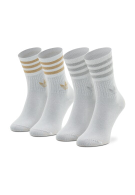 adidas Дълги чорапи unisex Mid Cut Glt Sck HK0300 Бял - Pepit.bg