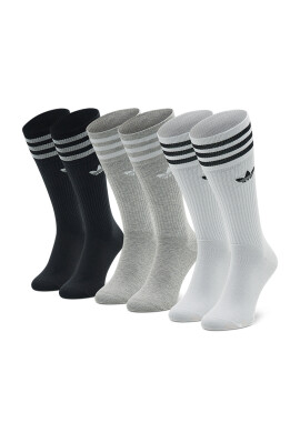 adidas Дълги чорапи unisex Solid Crew Sock HC9558 Бял - Pepit.bg