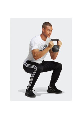 adidas Долнище анцуг Train Essentials 3-Stripes Training IB8168 Черен Regular Fit - Pepit.bg