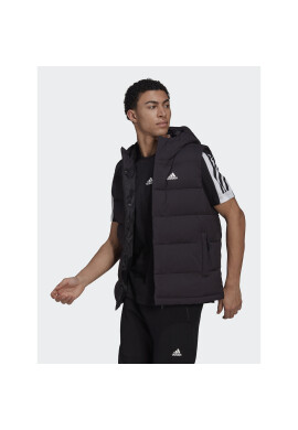adidas Елек Helionic Hooded Down Vest HG6277 Черен Regular Fit - Pepit.bg