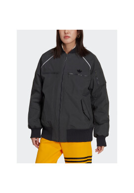 adidas Яке бомбър HK5233 Сив Oversize - Pepit.bg