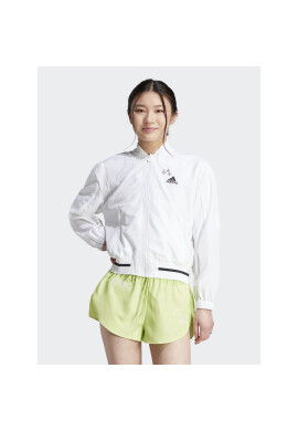adidas Яке бомбър Scribble IA3137 Бял Loose Fit - Pepit.bg