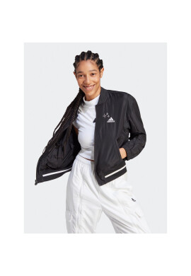 adidas Яке бомбър Scribble IJ8752 Черен Loose Fit - Pepit.bg
