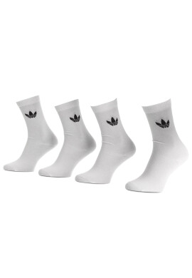 adidas Комплект 2 чифта дълги чорапи мъжки Thin Tref Crew DV1728 Бял - Pepit.bg