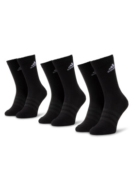 adidas Комплект 3 чифта дълги чорапи мъжки Cush Crw 3Pp DZ9357 Черен - Pepit.bg