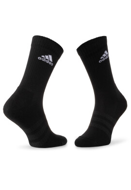 adidas Комплект 3 чифта дълги чорапи мъжки Cush Crw 3Pp DZ9357 Черен - Pepit.bg