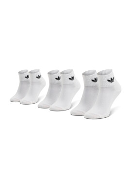 adidas Комплект 3 чифта дълги чорапи мъжки Mid-Cut Crew FT8529 Бял - Pepit.bg