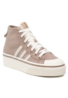 adidas Обувки Nizza Platform Mid W HQ6237 Кафяв - Pepit.bg