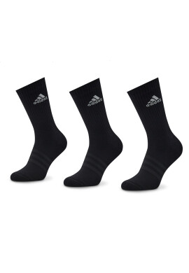 adidas Комплект 3 чифта дълги чорапи мъжки Cushioned Crew IC1310 Черен - Pepit.bg