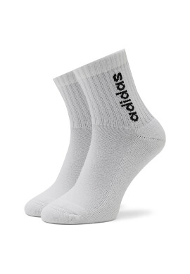 adidas Комплект 3 чифта дълги чорапи мъжки HT3439 Бял - Pepit.bg