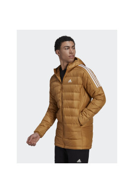 adidas Пухено яке Essentials Down HK4644 Жълт Slim Fit - Pepit.bg