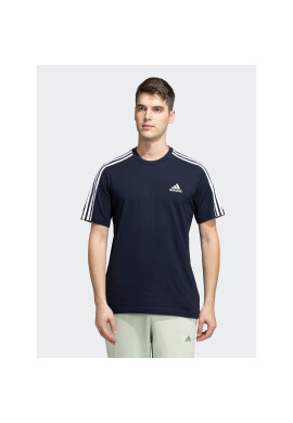 adidas Тишърт Essentials 3-Stripes GL3734 Тъмносин Regular Fit - Pepit.bg