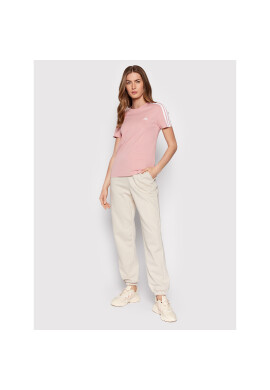 adidas Performance Тишърт Essentials 3-Stripes HF7236 Розов Slim Fit - Pepit.bg