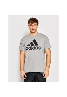 adidas Performance Тишърт Essentials Big Logo GK9123 Сив Regular Fit - Pepit.bg
