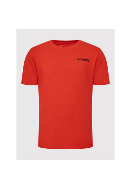 adidas Тишърт Terrex Mountain Graphic HE1766 Червен Regular Fit - Pepit.bg
