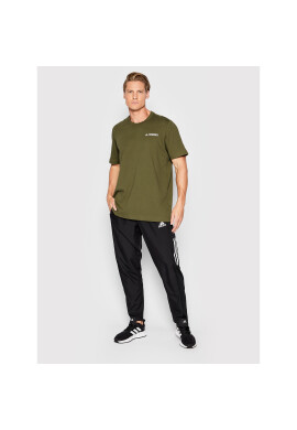 adidas Тишърт Terrex Mountain Graphic HE1768 Зелен Regular Fit - Pepit.bg