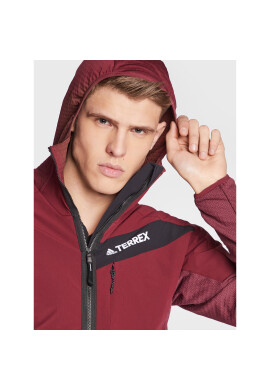 adidas Полар Techrock Flooce Wind Hooded Jacket H55941 Червен - Pepit.bg