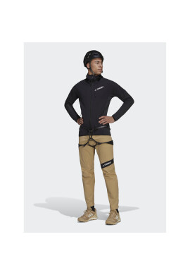 adidas Полар Techrock Flooce Wind Hooded Jacket HF0726 Черен - Pepit.bg