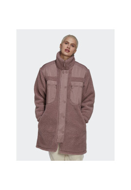 adidas Преходно яке Sherpa HK5257 Розов Regular Fit - Pepit.bg
