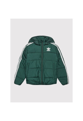 adidas Пухено яке adicolor HK0386 Зелен Regular Fit - Pepit.bg