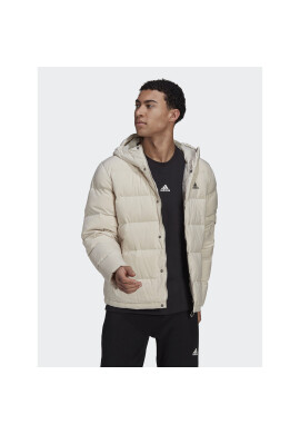 adidas Пухено яке Helionic HG4886 Екрю Regular Fit - Pepit.bg