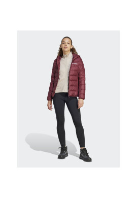 adidas Пухено яке Terrex Multi Light Down IP6035 Червен Slim Fit - Pepit.bg