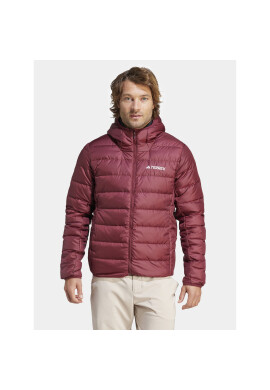 adidas Пухено яке Terrex Multi Light Down IP6040 Червен Slim Fit - Pepit.bg